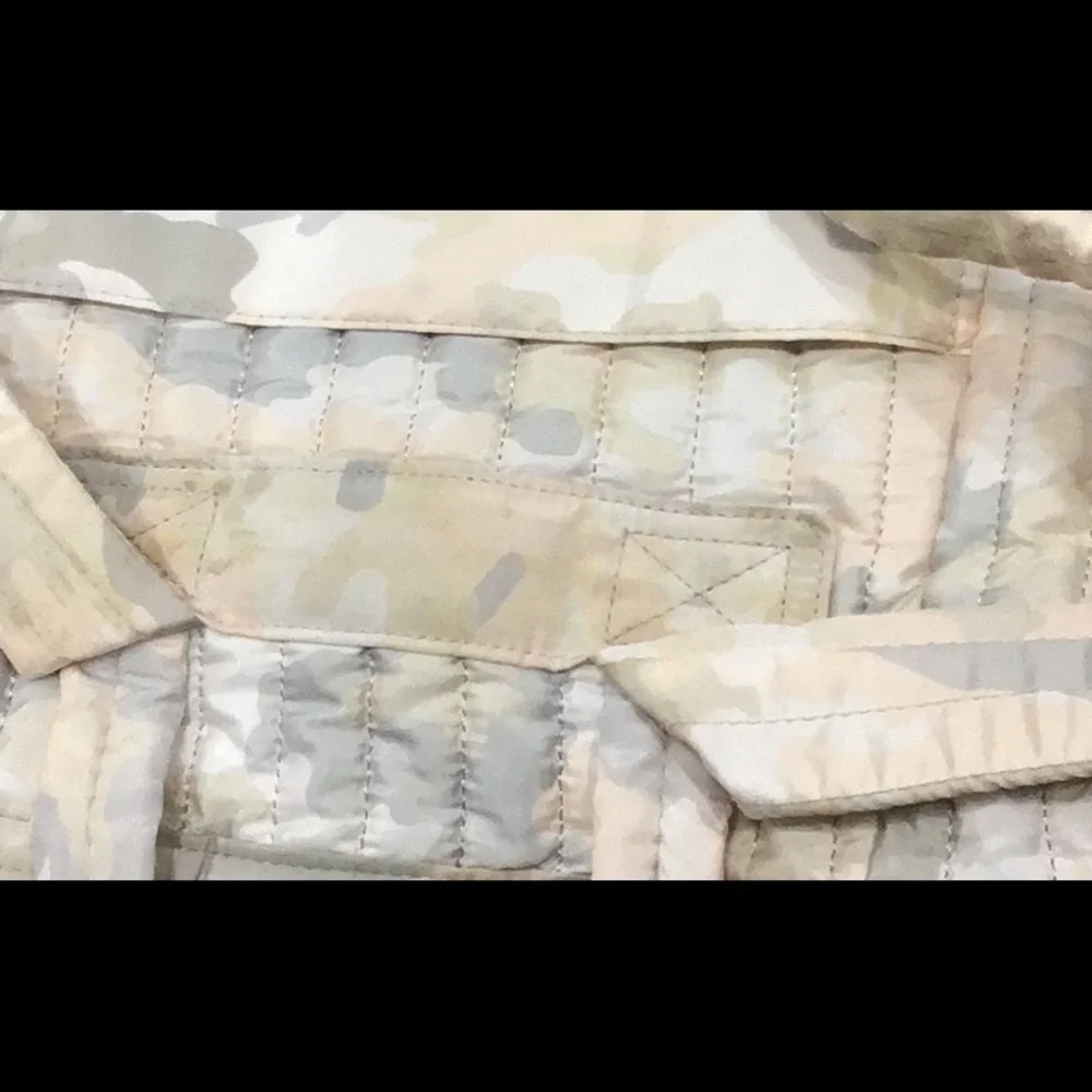 Peach/Gray Camo Quilted SELMA Backpack